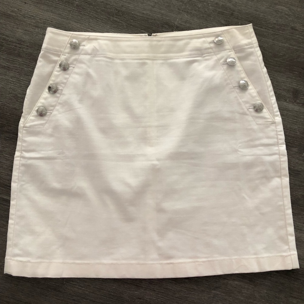 White skirt